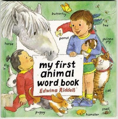 My First Animal Word Book Edwina Riddel New Jacket (Paperback) Ebook Reader